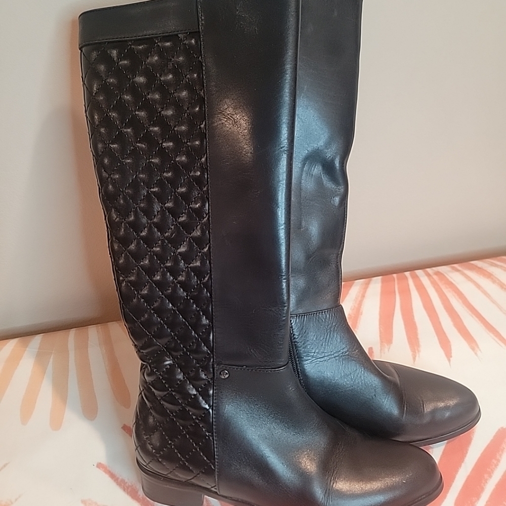 Valdini Women's Quilted Riding Boots Size 6 - Picture 7 of 8